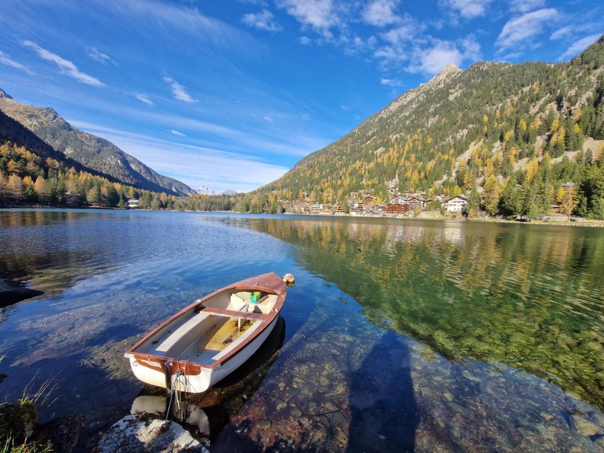 Superbe Appartement Champex-Lac Avec Piscine Et Sauna Exterior foto