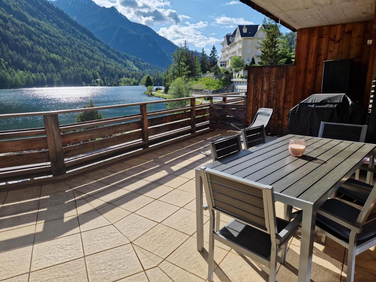 Superbe Appartement Champex-Lac Avec Piscine Et Sauna Exterior foto